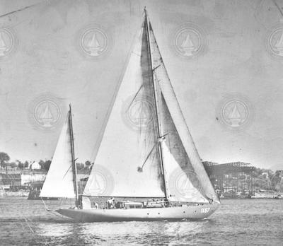 Saluda under sail