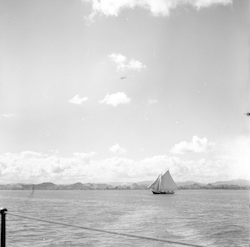 Unidentified vessel off San Juan.