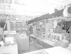 Lab below deck during Chain cruise 61