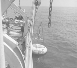 Launching a Richardson Buoy from Chain