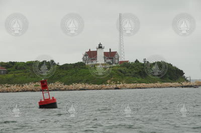 Nobska lighthouse on Nobska Point.