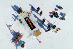 LRAUV science testing operations at Bog Lake in Maine.