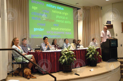 Diversity Day panel discussion participants.