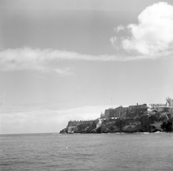 El Morro fort from the sea.