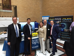 Group attending the Innovation Day event at the State House.