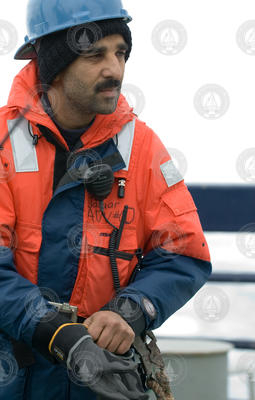 Co-lead expedition scientist Hanu Singh.