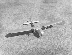 Frederick Hess' model airplane