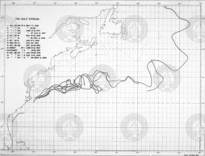 Gulf Stream diagram.