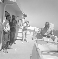 People on deck of Atlantis II.