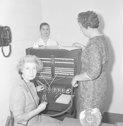White House telephone switchboard.