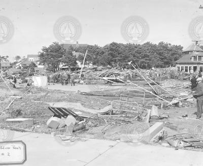 Silver Beach after the 1938 hurricane