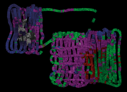 Photomosaic of Mid-Atlantic ridge created using ABE.