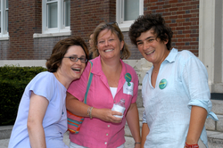 Rosalba Champi, Julia Westwater, and Fiamma Straneo