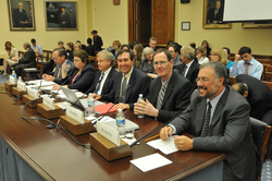 Panel of experts gathered to testify before the congressional hearing.