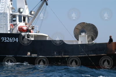 F/V Nobska seen on the return transit from MVCO.