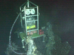 Vent-SID operating at a hydrothermal vent field.