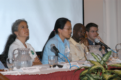 Diversity Day panel discussion participants.