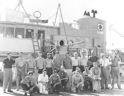 Crew and scientists of the Albatross III