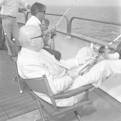 Urho Kekkonen's visit to WHOI and trip on Knorr.