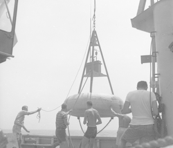 Richardson buoy launching from Chain