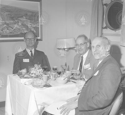 Group at dinner.