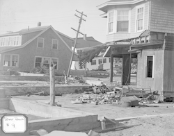 1938 hurricane Silver Beach damage.