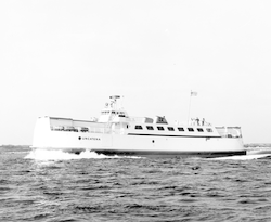 The Steamship ferry Uncatena