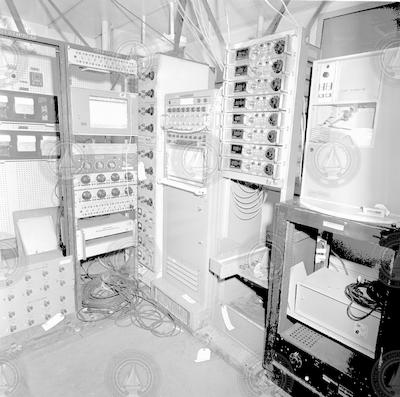 Equipment in lab aboard Knorr