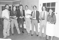 Some of the Joint Program graduates, 1985-1986