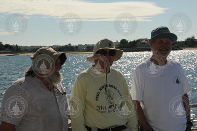 Instructors Jim Doutt, George Hampson, and Hovey Clifford.