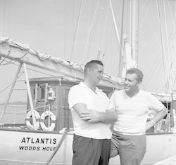 John Pike and Scott Bray near Atlantis.