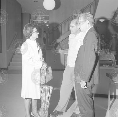 Ruth Fye and K.O. Emery with unidentified person.