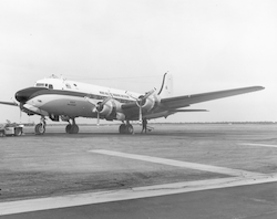 Full view of C54Q aircraft