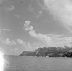 El Morro fort from the sea.