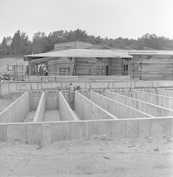 Construction of Environmental Systems Lab (ESL).