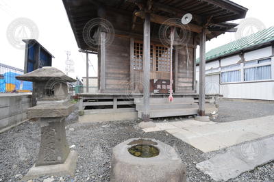 Namiwake Shrine outside the city of Sendai, Japan.