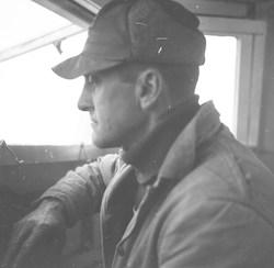 Stanley Poole onboard Mytilus.