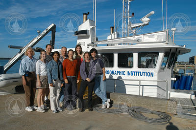 2004 Ocean Science Journalism Fellows.
