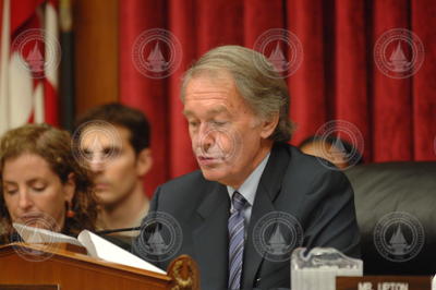 Subcommittee chairman Rep. Edward Markey (D-Mass.) speaking.