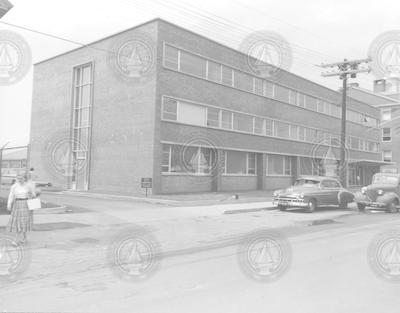 Smith Building after Hurricane Carol