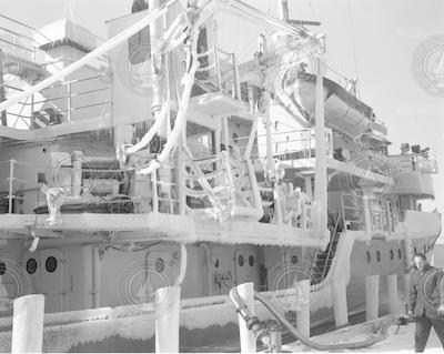 Atlantis II at WHOI dock.