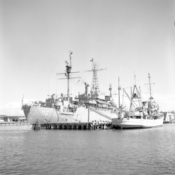 U.S. ships in San Juan.
