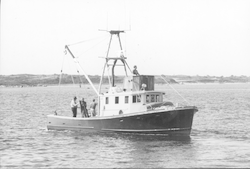 Full view of Asterias in Woods Hole Harbor