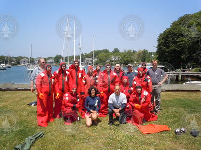 2013 Small Boat Safety class group photo.