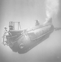 Aluminaut underwater