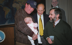 Bob Ballard (holding Emily Rose), Jake Peirson, Bob Gagosian