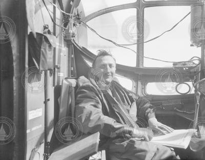 Irving Schell on PBY flight to Iceland