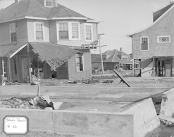 1938 Hurricane damage, Silver Beach area.