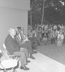 Dedication of McLean Lab.