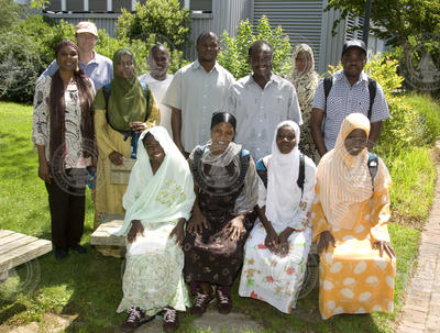 Hauke Kite-Powell hosting Zanzibar visitors.